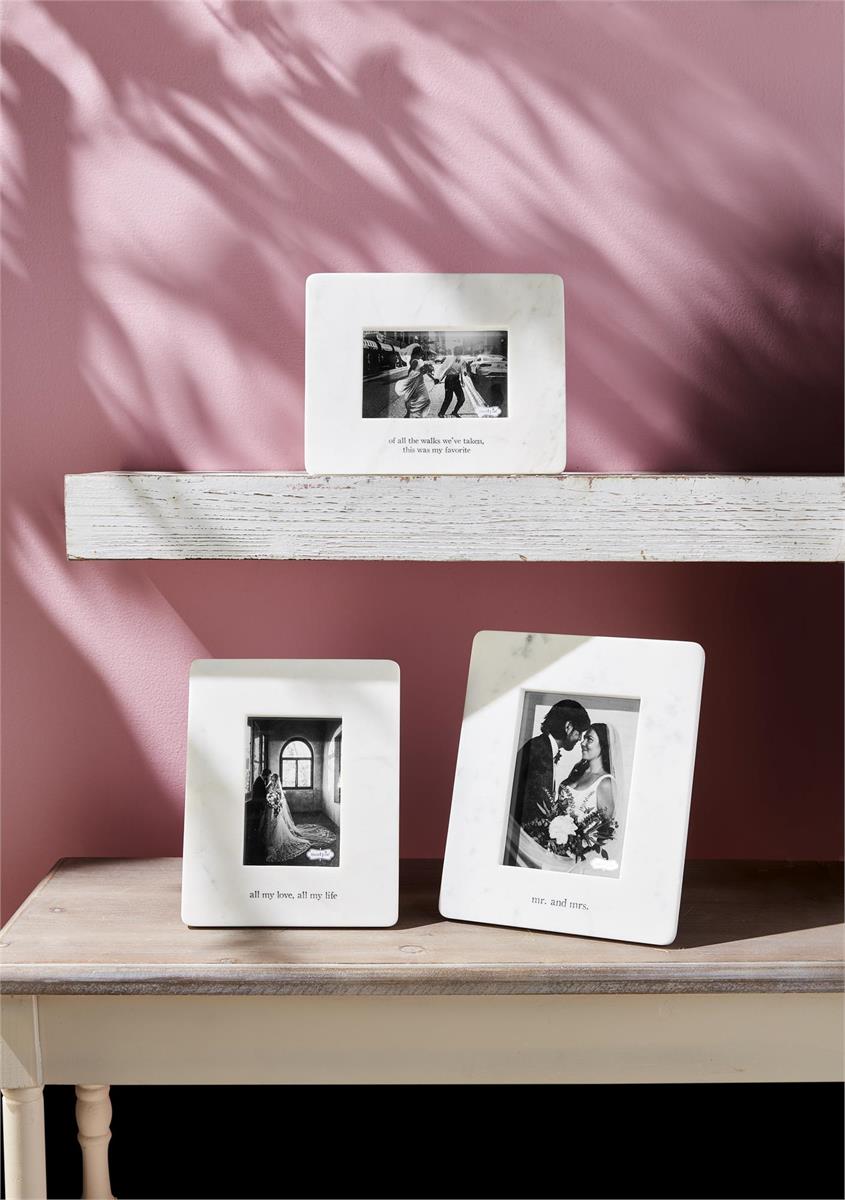 All the Walks 4x6 Wedding Frame