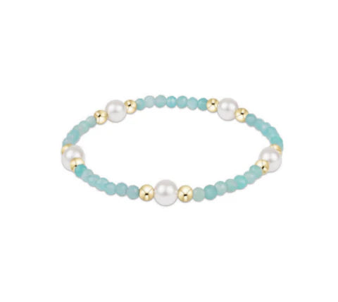 Purpose Pearl 6mm Gem Bracelet - Amazonite