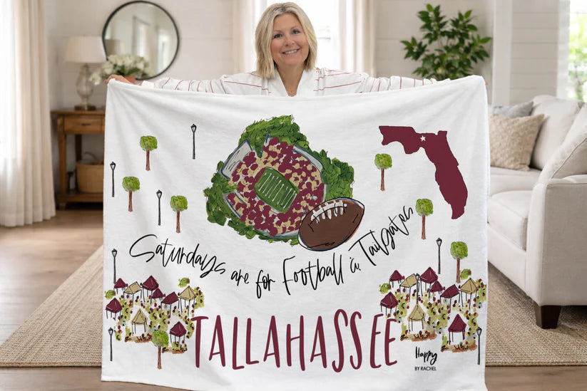 Saturdays Game Day Fleece Blanket