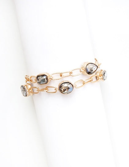 Goldie Black Diamond Bracelet