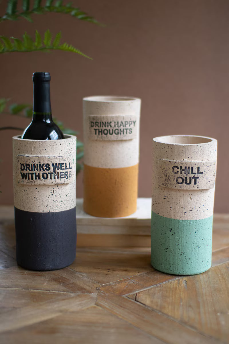 Dipped Terracotta Wine Coolers