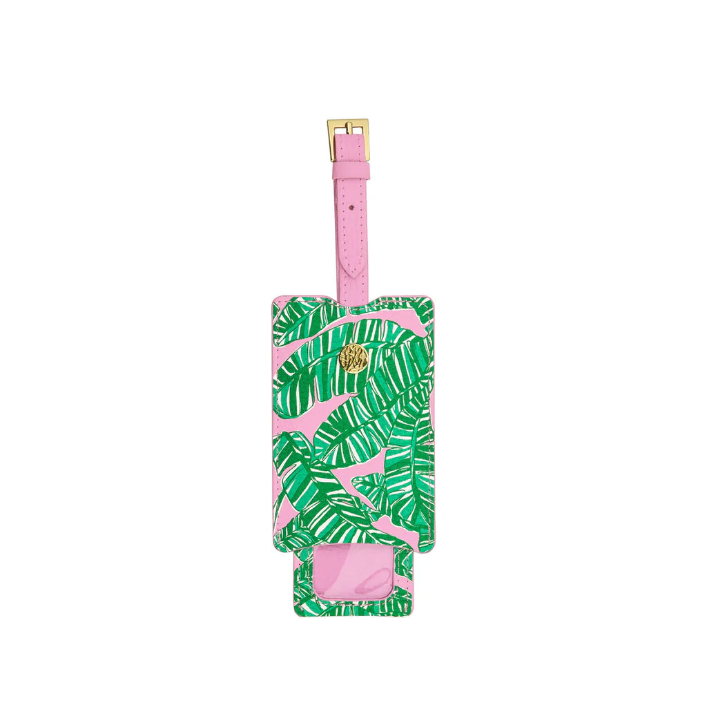 Luggage Tag, Lets Go Bananas