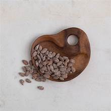 Acacia Wood Tray with Handle
