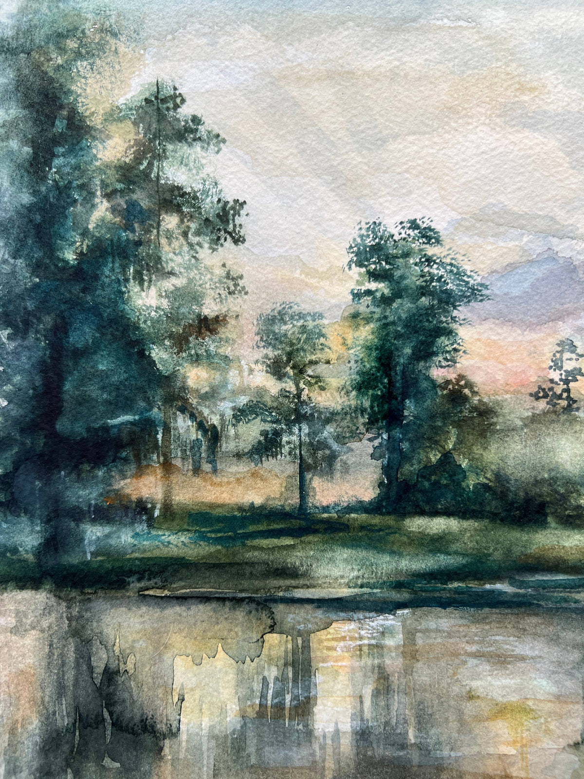 Between The Pines | Florida Landscape Fine Art Print