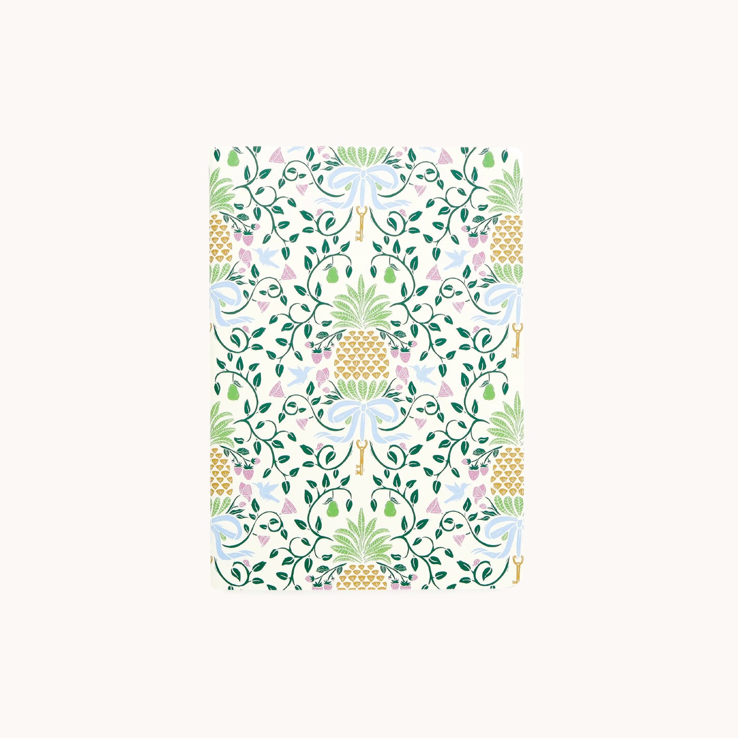 Mini Notebook- Pineapple Charm