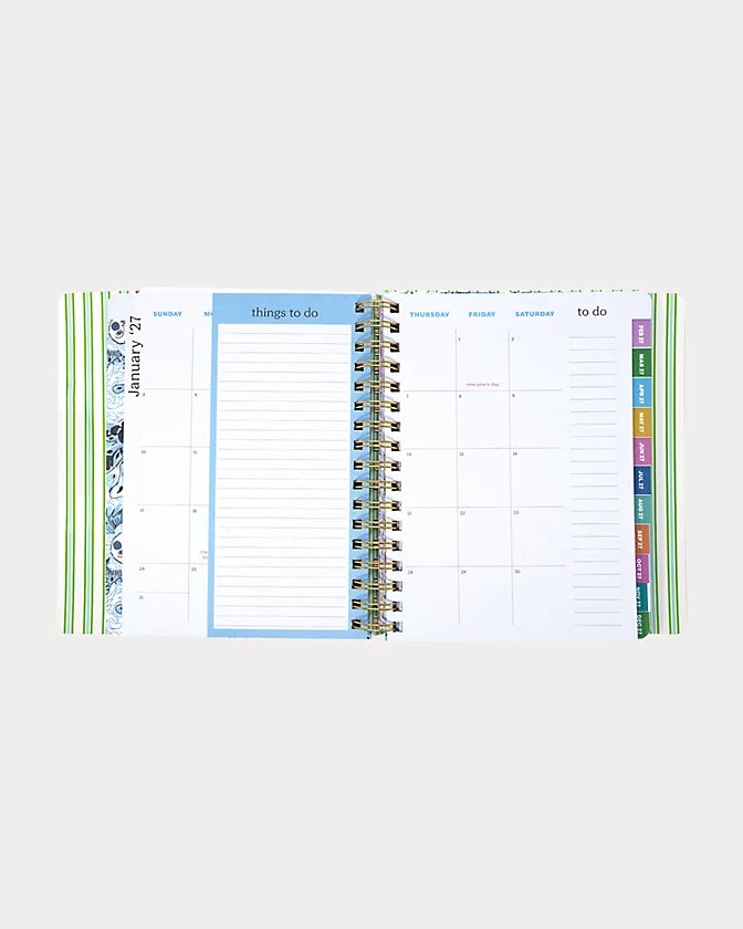 Mint Condition Burst Planner, 17 Month Soft Cover