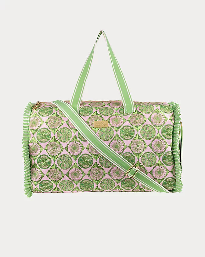 Duffle Tote - Tropical Tiles