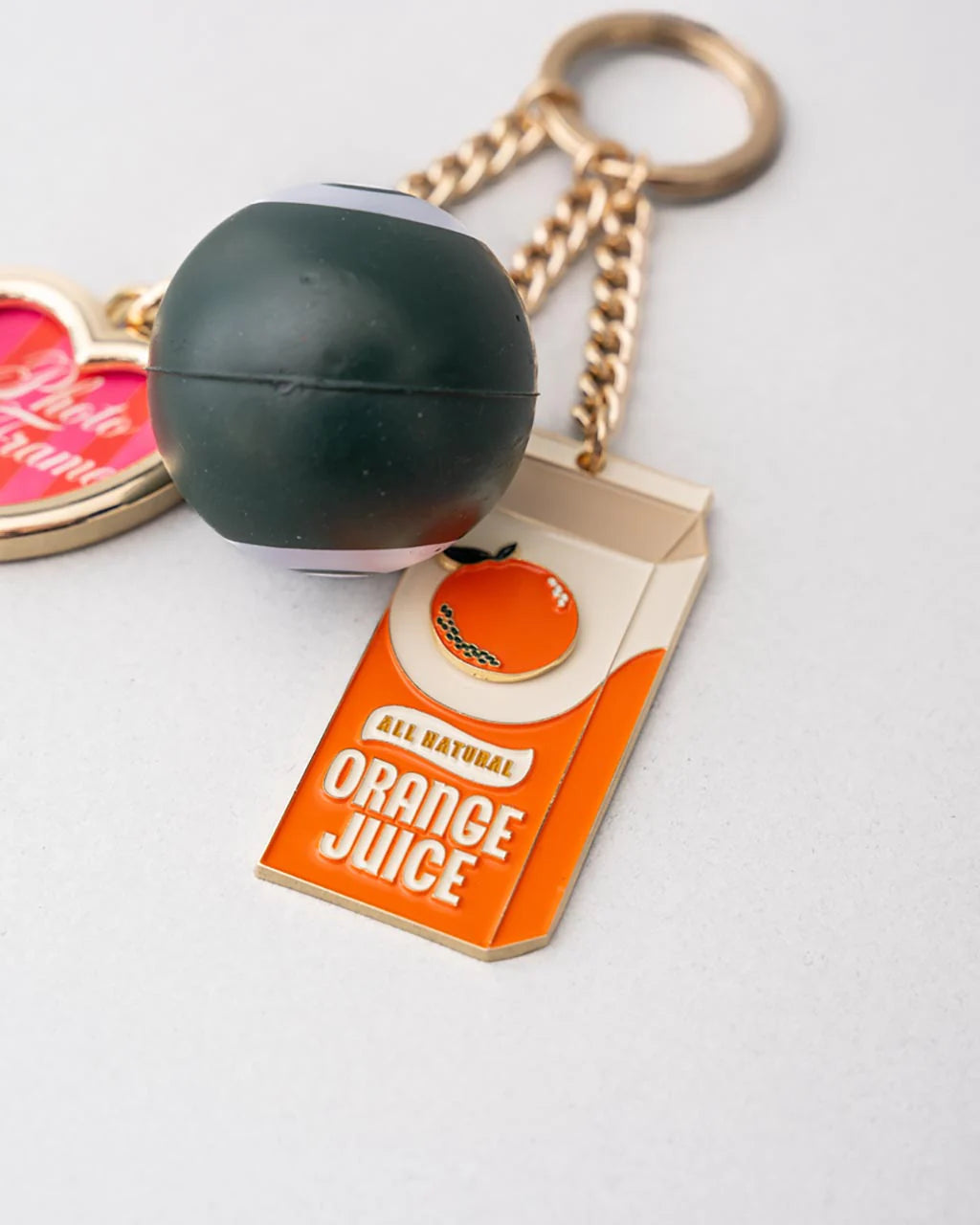 Fidget Keychain, Orange Juice