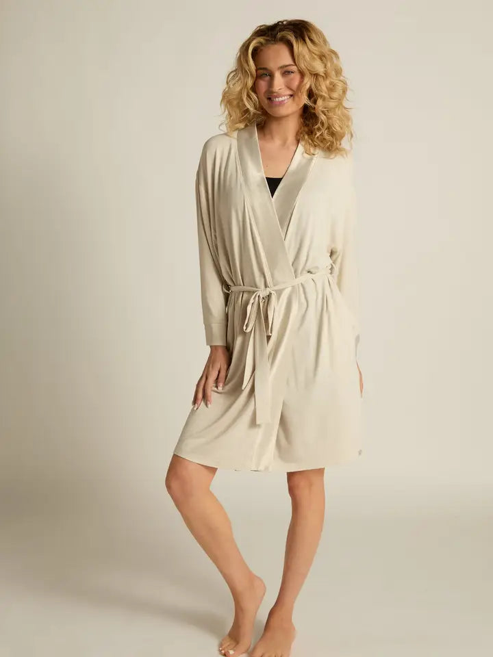 Oatmeal Kimono Robe