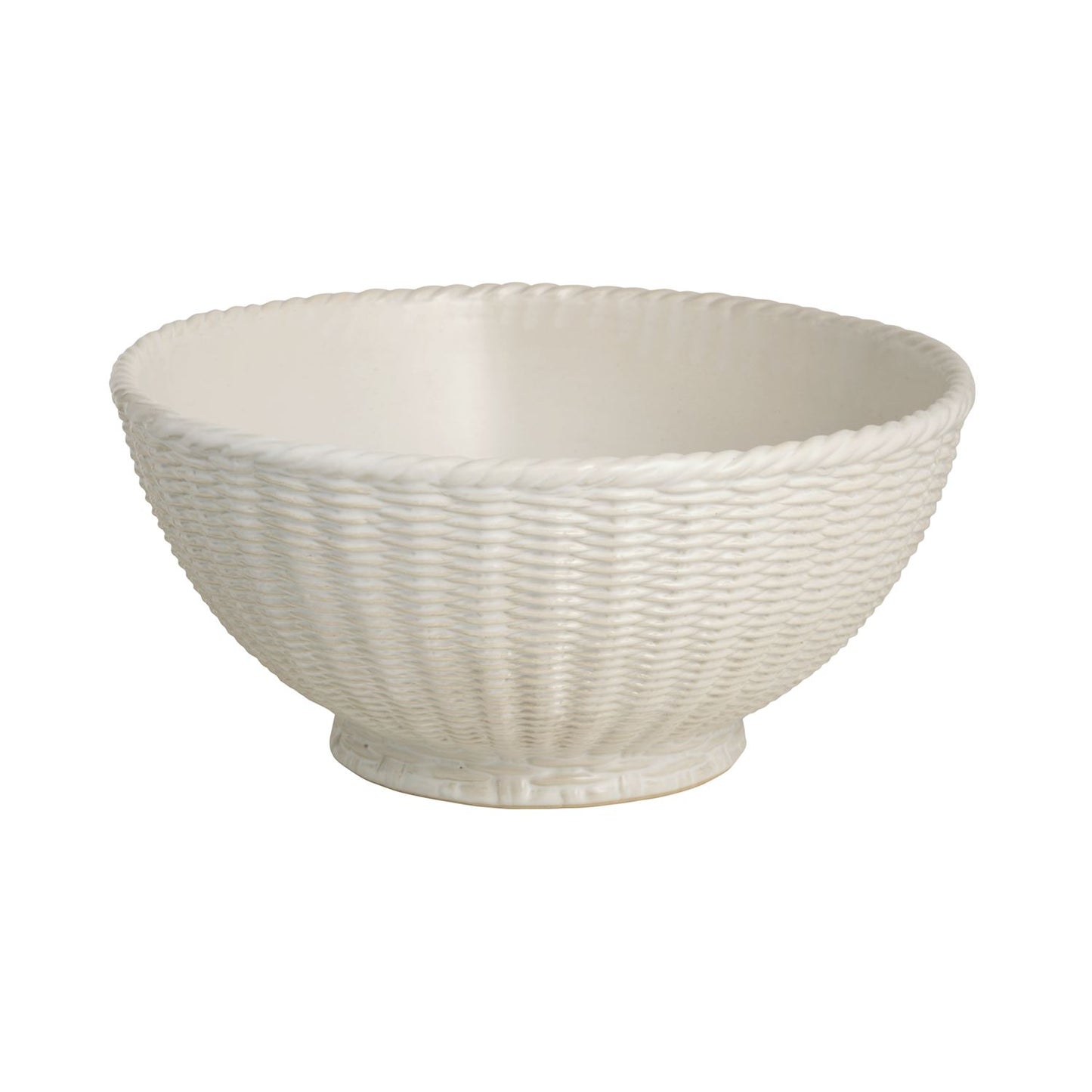 Woven Stoneware Bowl