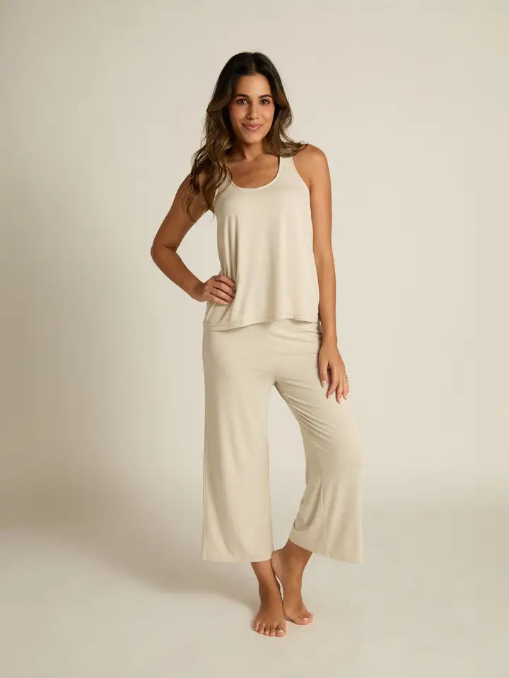 Racerback tank: Oatmeal