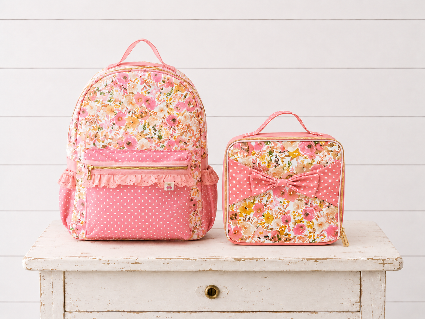 Bree Backpack - Pink Posy Parade