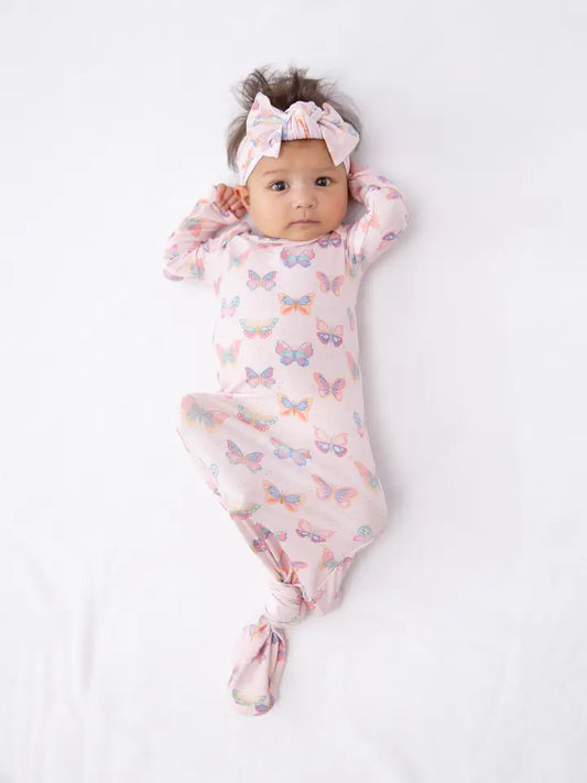 Knotted Infant Gown