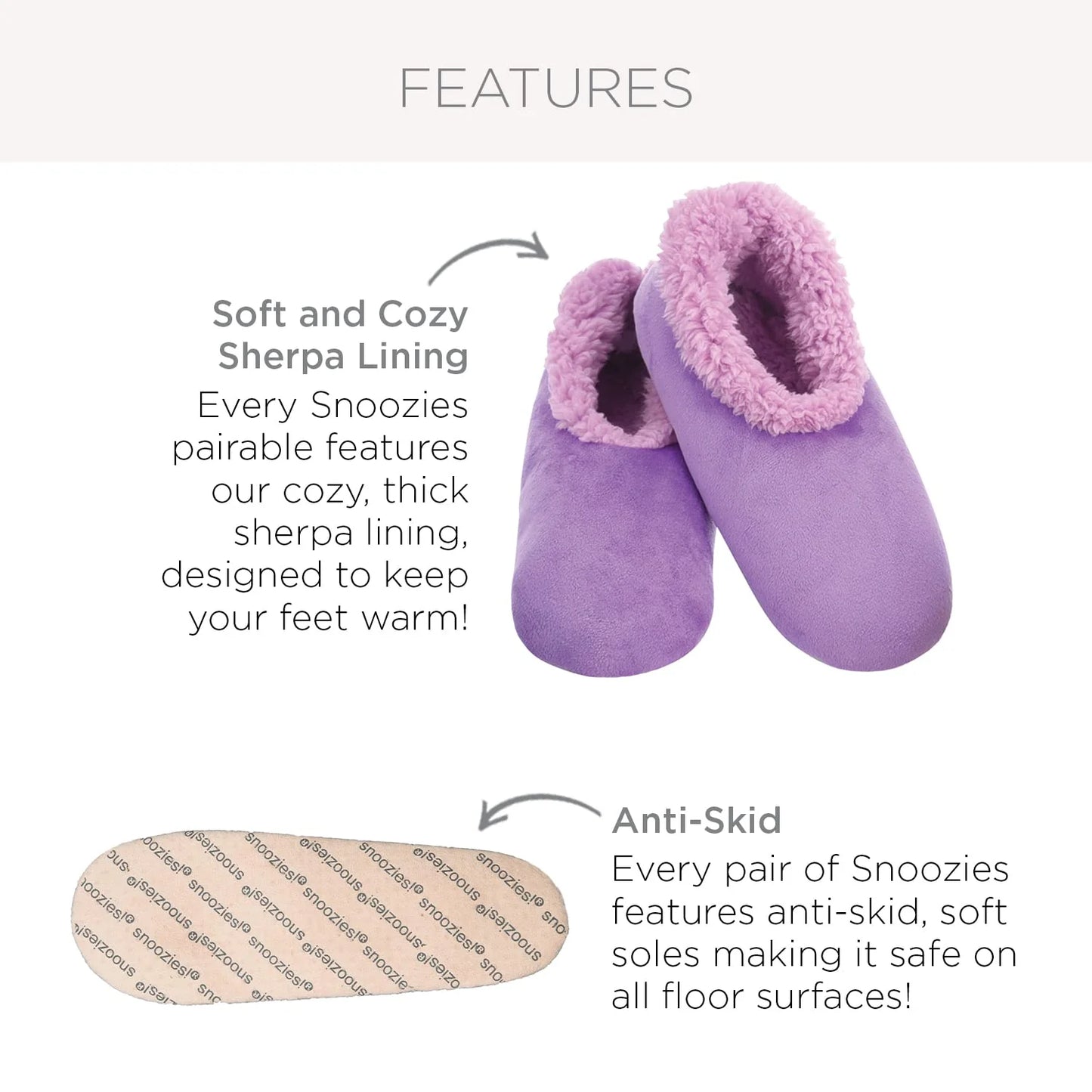 Womens Everyday Print Snoozies