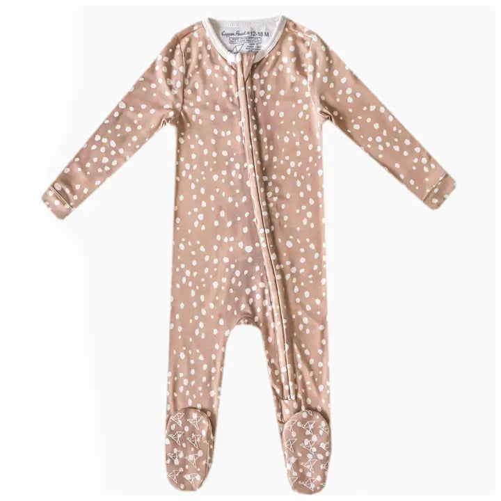 Zip Up Footie Pajama