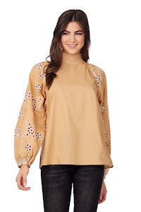 Emilia Eyelit Top