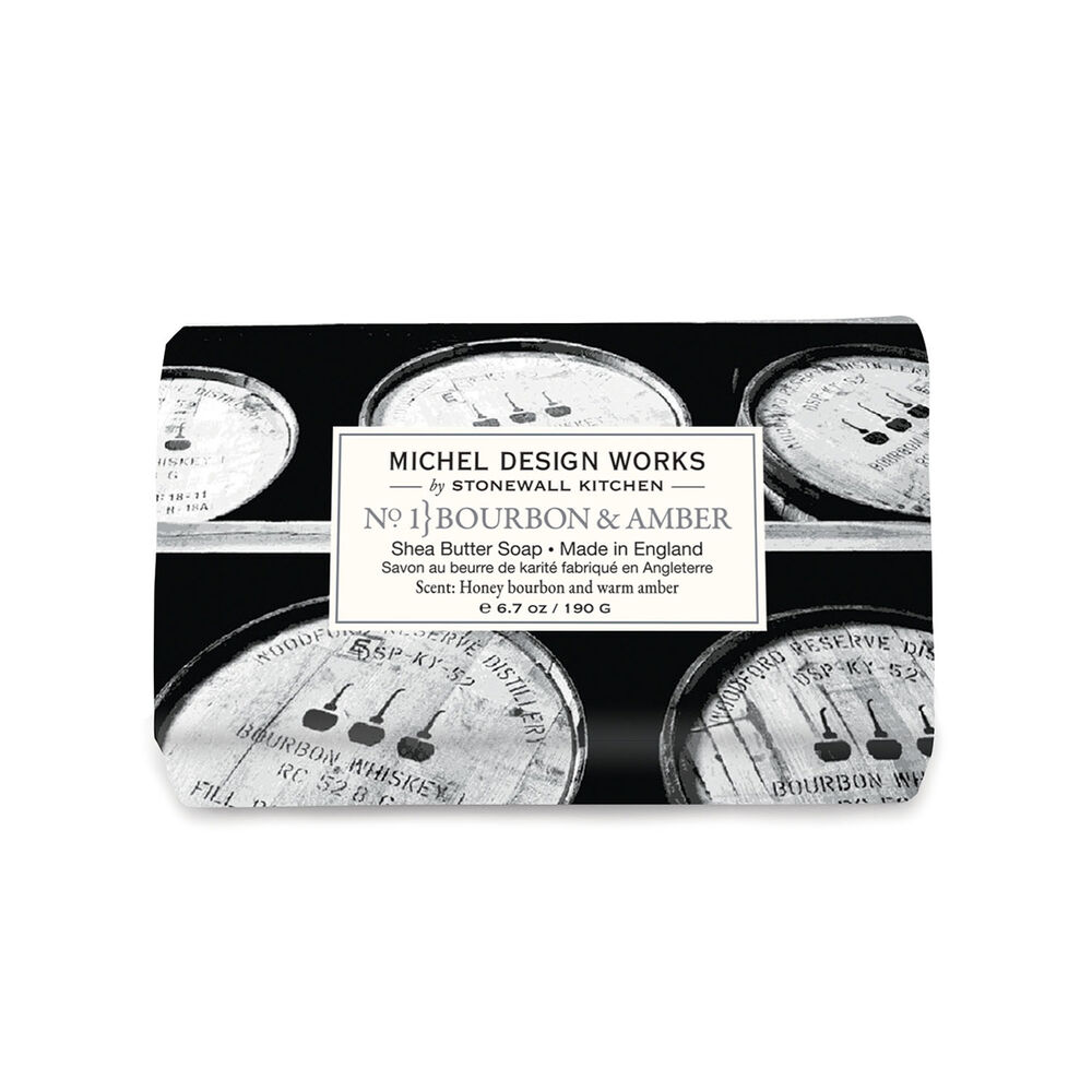 Bourbon & Amber Medium Bath Soap