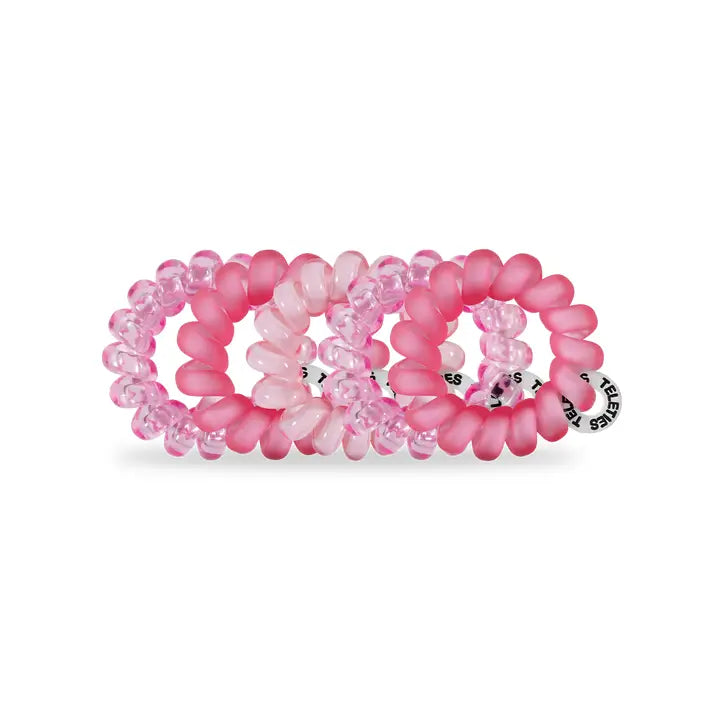 Pretty in Pink Tiny Hair Ties