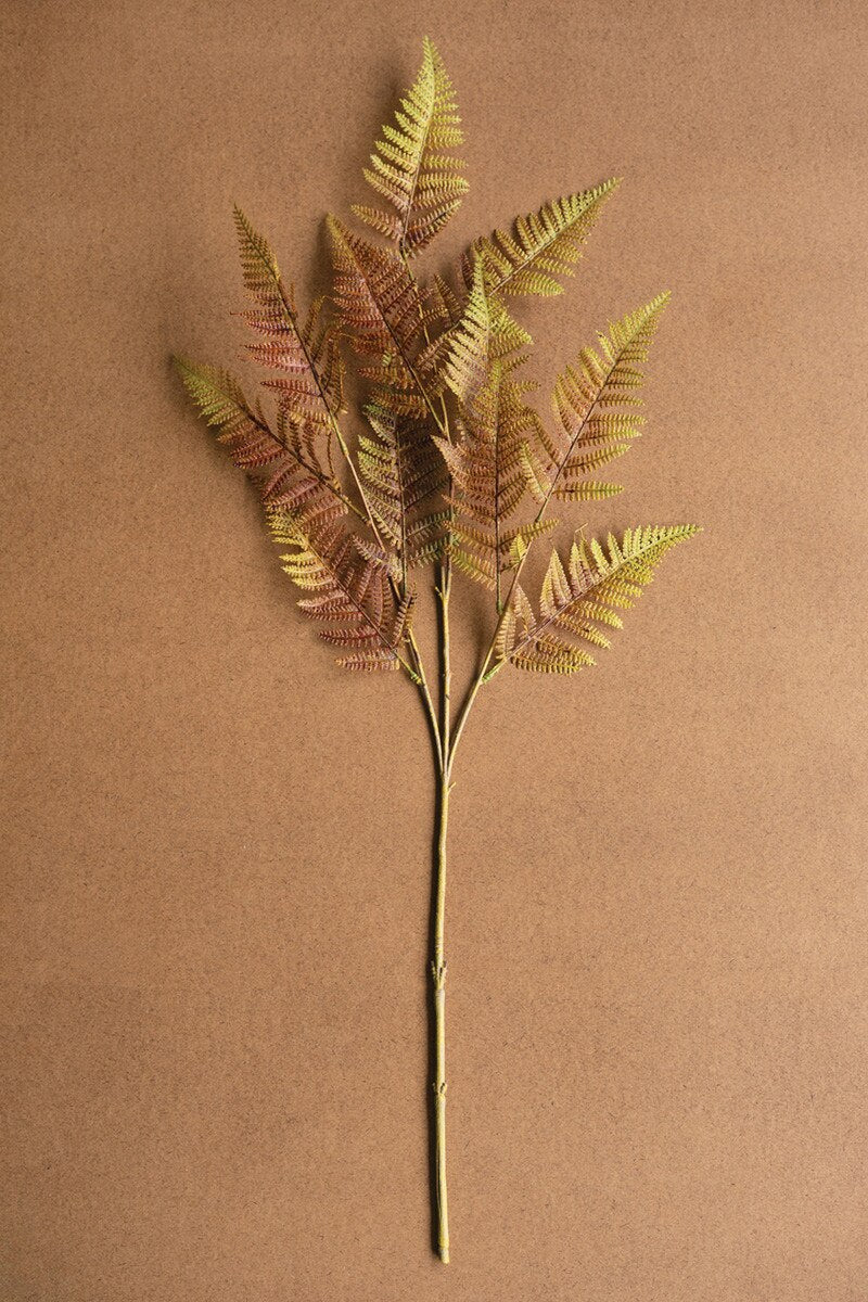 Artificial Autumn Fern Stem