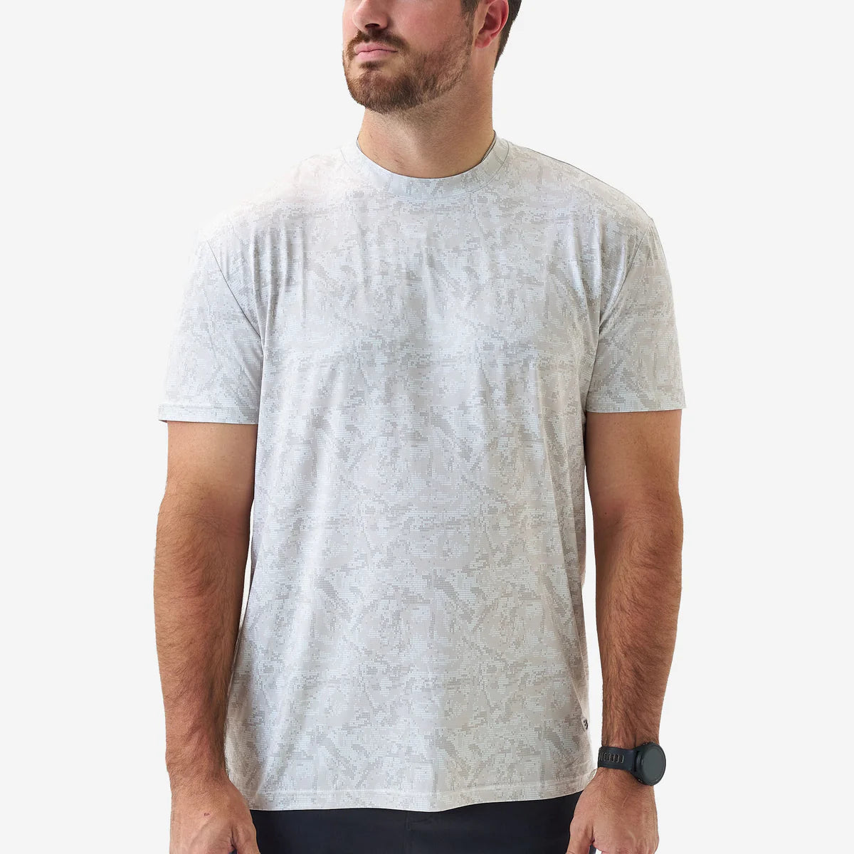 Go To Tee- Digi Camo Ivory
