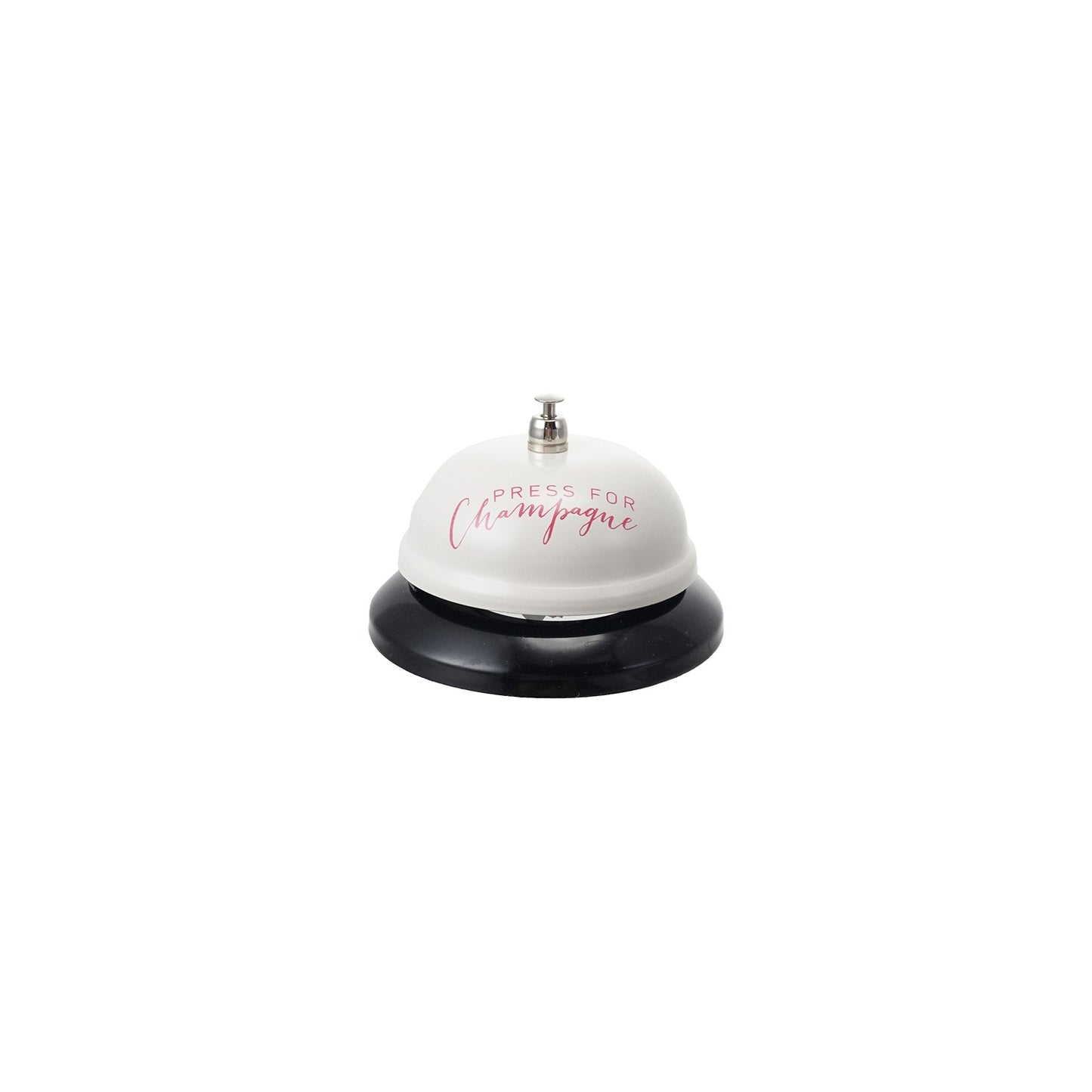 Press for Champagne Metal Bell