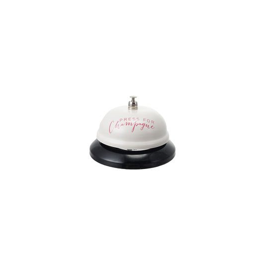Press for Champagne Metal Bell