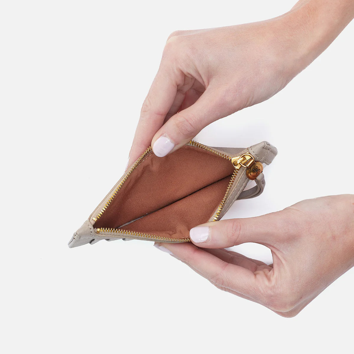 Carte Card Case In Pebbled Leather