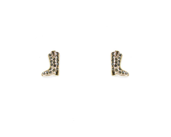 Spurry Black Diamond Earrings