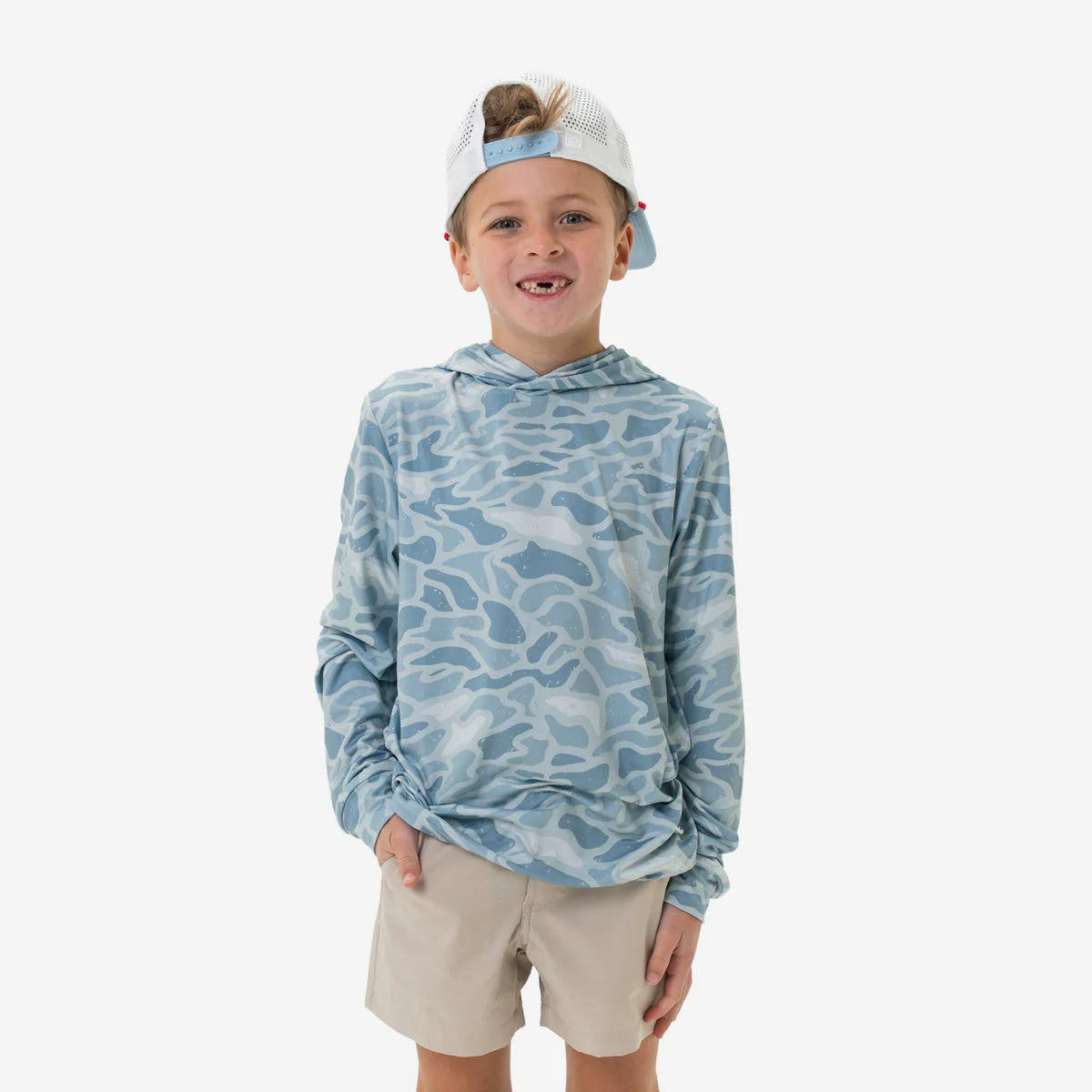 Performance Hoodie - Seaside Camo