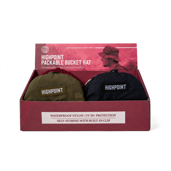 Bunk House Highpoint Packable Bucket Hat