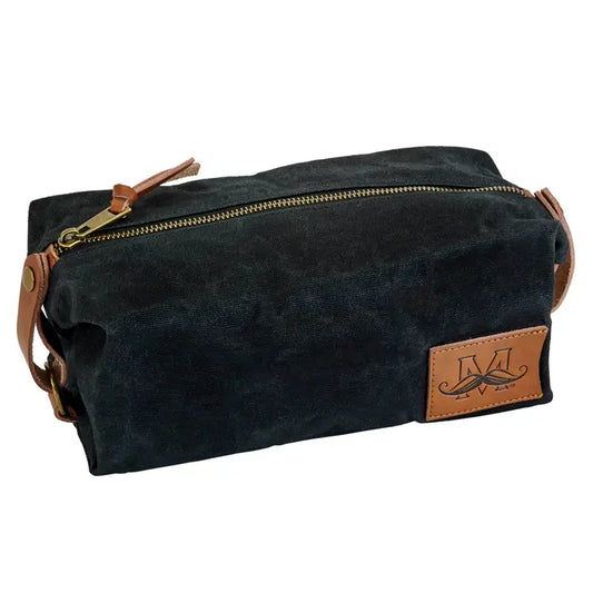 Man Bar Dopp Kit Waxed Canvas Bag