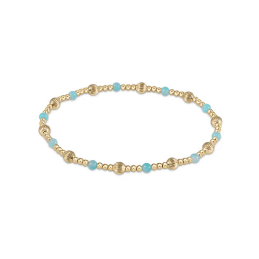 Pearl Sincerity 4mm Bead Bracelet - Amazonite