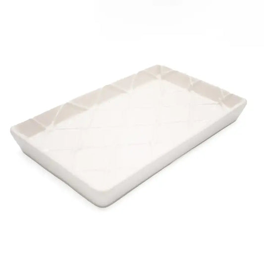 Textured Guest Towel Tray
