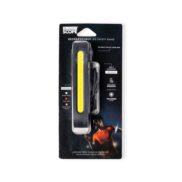 Night Scope Rechargable LED Safety Band