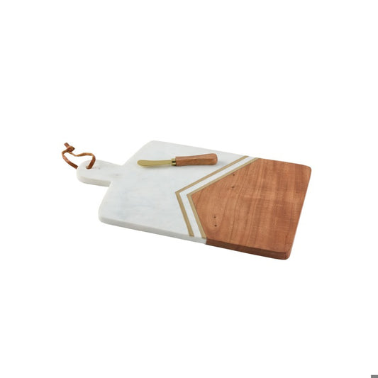 Cheese Paddle Board w/Knife Sets