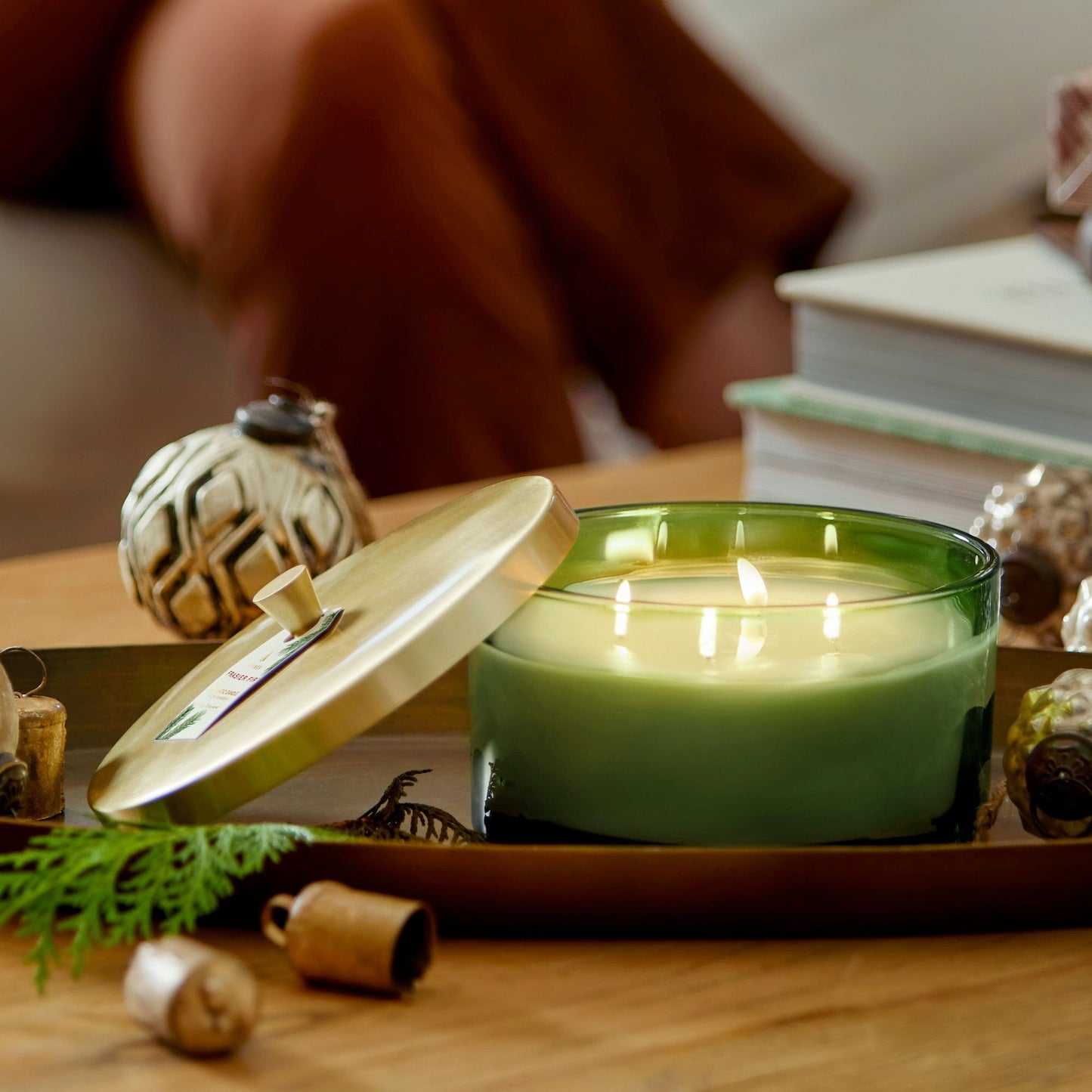 Frasier Fir Green 4-Wick Candle 21oz