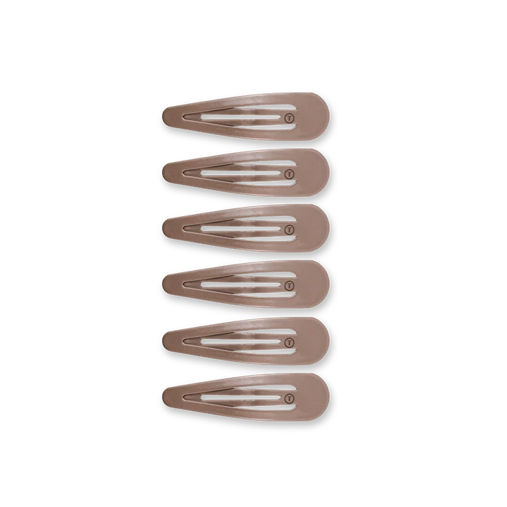 Truly Taupe Snap Clips