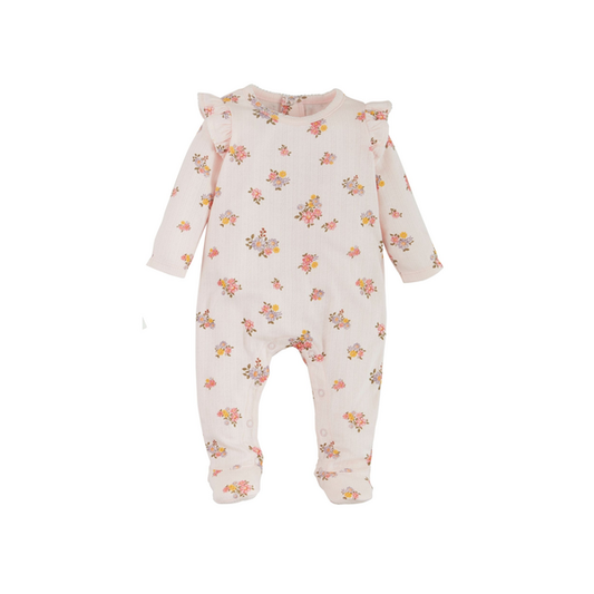 Pink Pointelle Sleeper