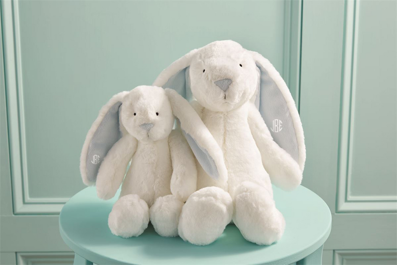 Large Plush Blue Bunny